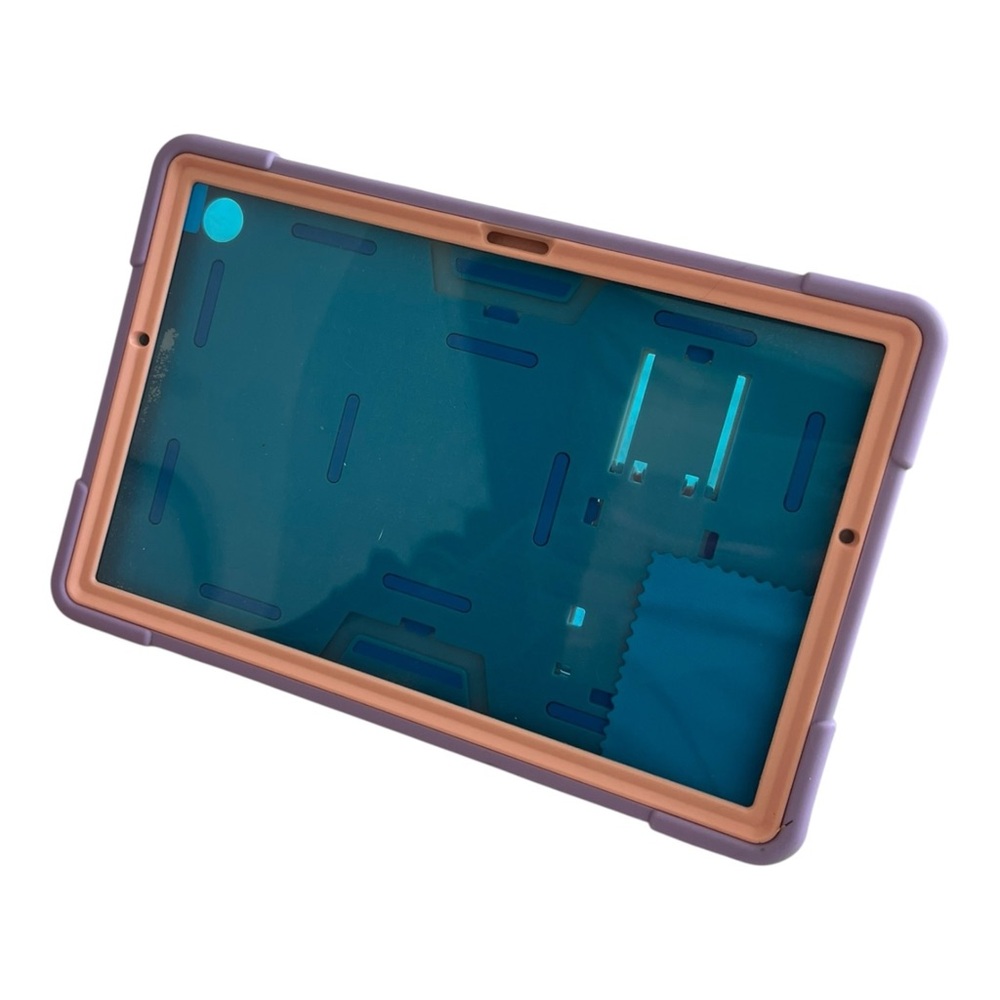 Purple & Pink Samsung Galaxy Tab A8 Case 10.5 inch SM-X200 /SM-X205/ SM-X207 - Picture 5 of 8